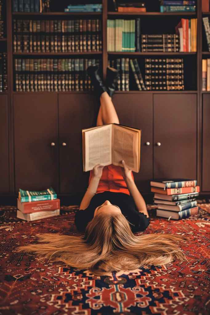 Weird things only book lovers do
